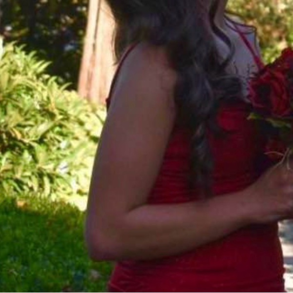 B Darlin Red Homecoming Mini Dress